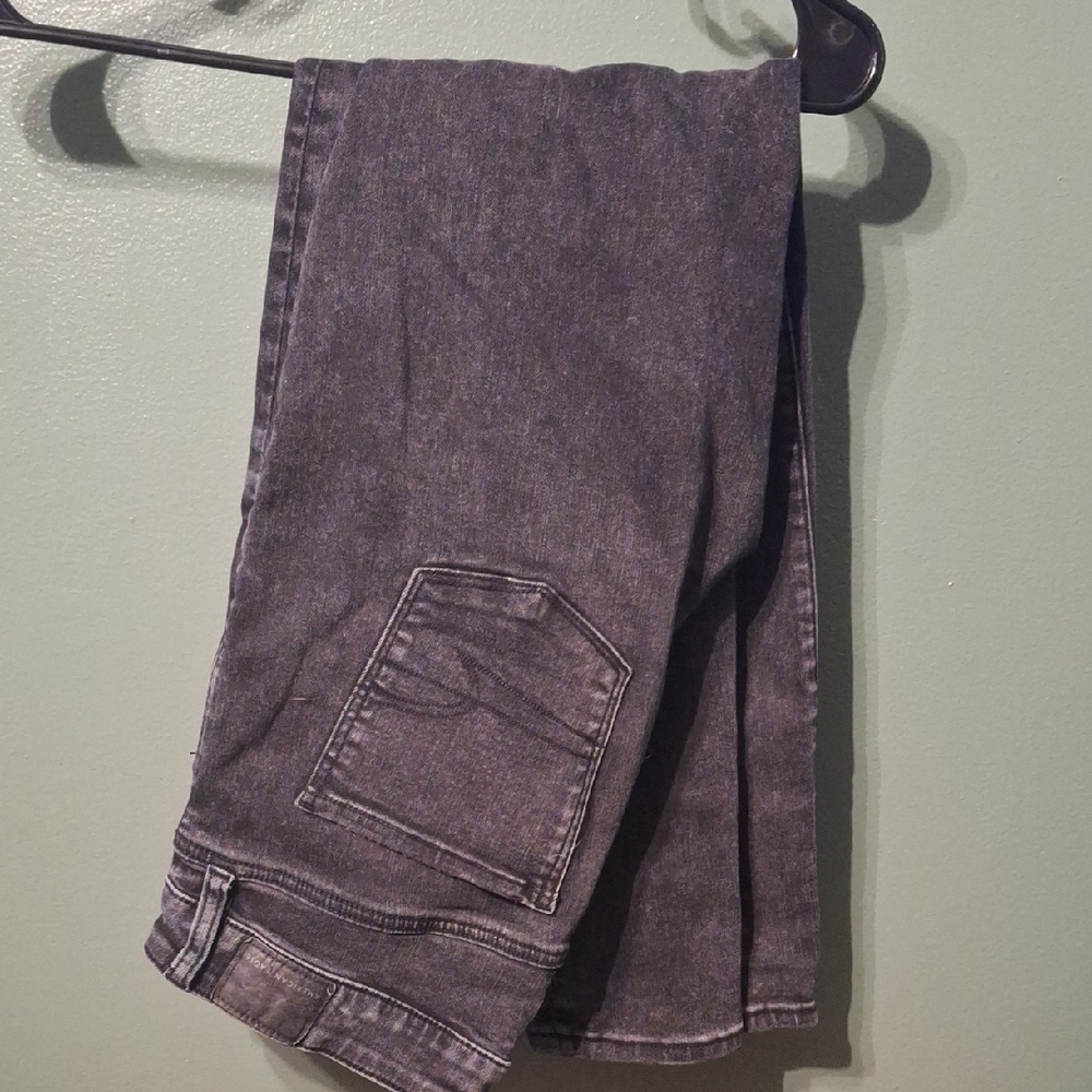 Stylish Gray Denim Jeans